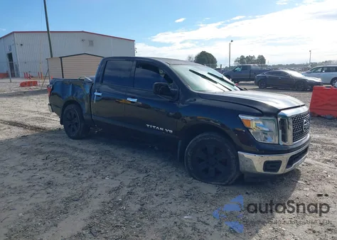 2018 Nissan Titan Sv from USA, damaged, VIN 1N6AA1EK1JN503202
